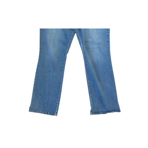 Gloria Vanderbilt Jeans Rail Straight All-Around Slimming Effect Denim Blue 18 - Picture 3 of 8